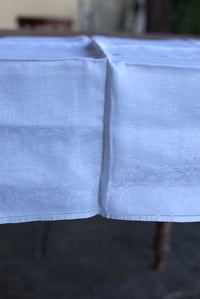 Image 4 of 1 französische Serviette mit Monogram G K