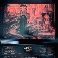 Image 10 of H.R. GIGER CALENDAR 1995