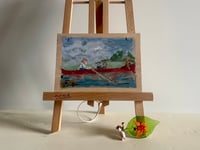 Image 1 of Oil Miniature on Wood Panel