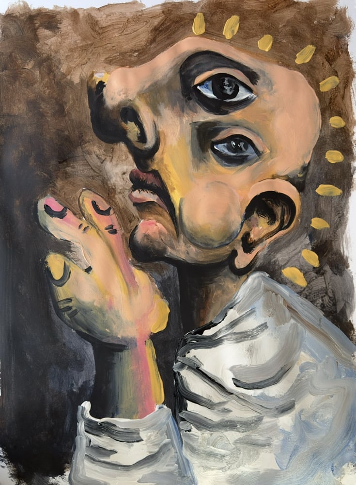 Image of “BLESSING” painting