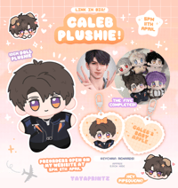 Image 1 of Caleb plushie Pre-orders!