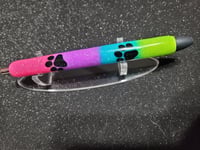 Image 4 of Colorful Glitter Paw Print Pen