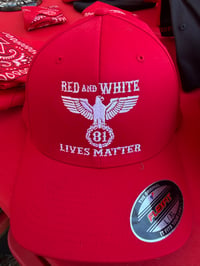 Warbird hat red. Flex fit 