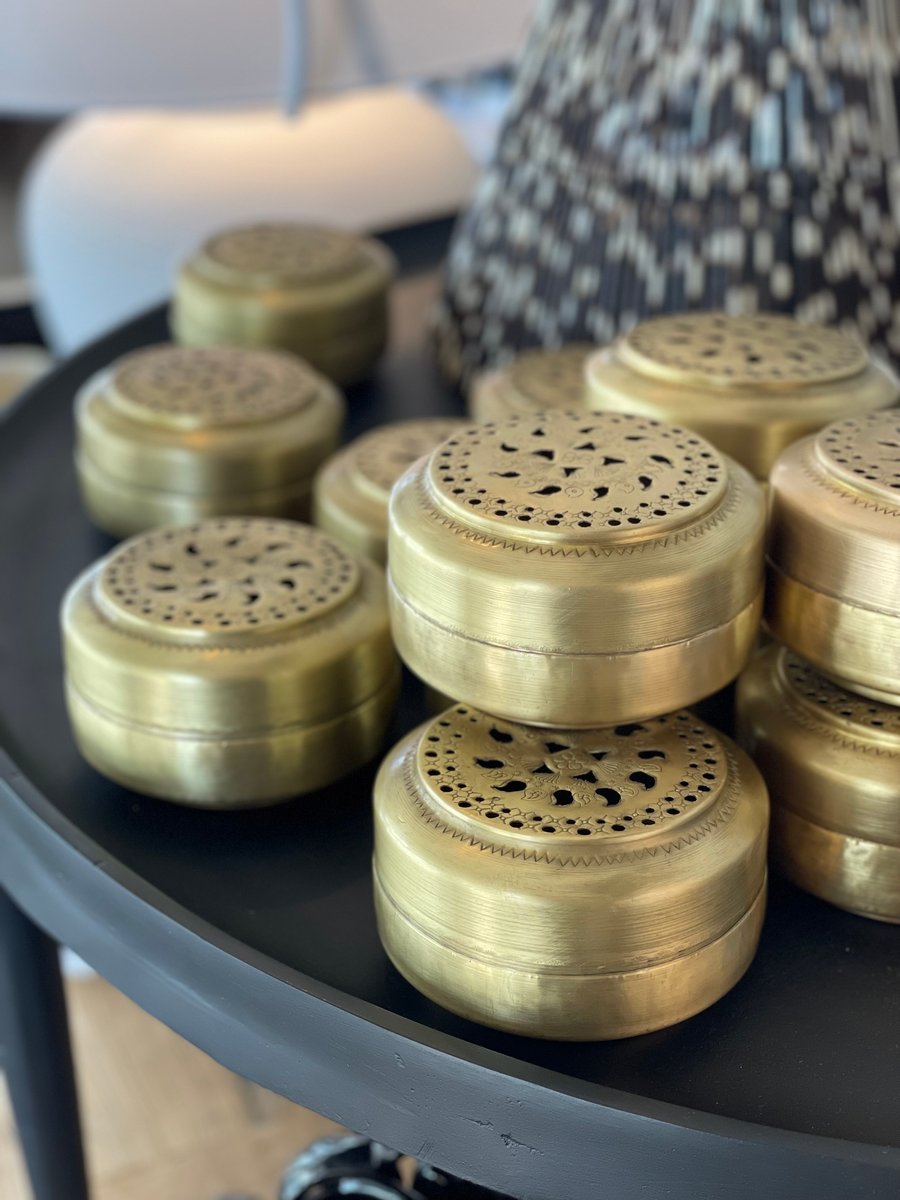Image of Brass Mosquito Coil Box