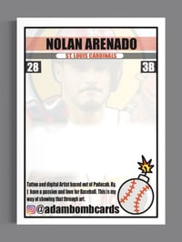 Image 3 of Nolan Arenado Cardinals (limited to 50) trading card 