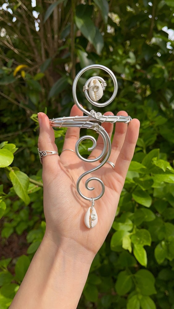 Image of Cowrie Shell Arm Cuff