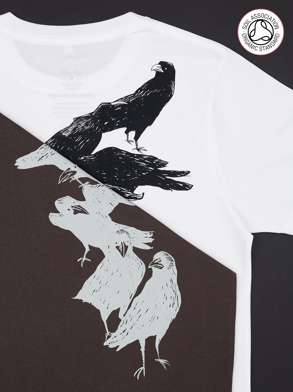 Crow Unisex T-Shirt's (Organic)