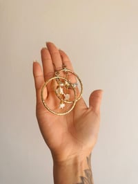 Image 4 of Snake Vertebrae hoops