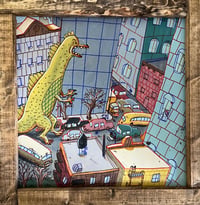Godzilla attacks State Street