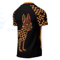 Image 2 of El Xolo Naranja Short-Sleeve men’s rash guard