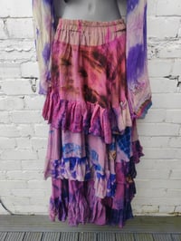 Image 5 of Wanderlust maxi skirt / bandeau Dress Pink sunset