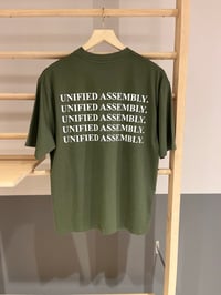 Image 2 of Unified Assembly T-Shirt - Green