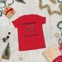 Image 1 of Unisex Youth Short Sleeve T-Shirt ( life is not a game)