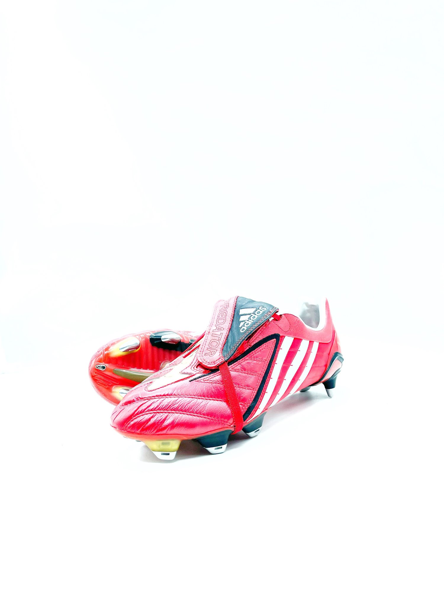 Tbtclassicfootballboots — Adidas Predator Powerswerve FG or SG red
