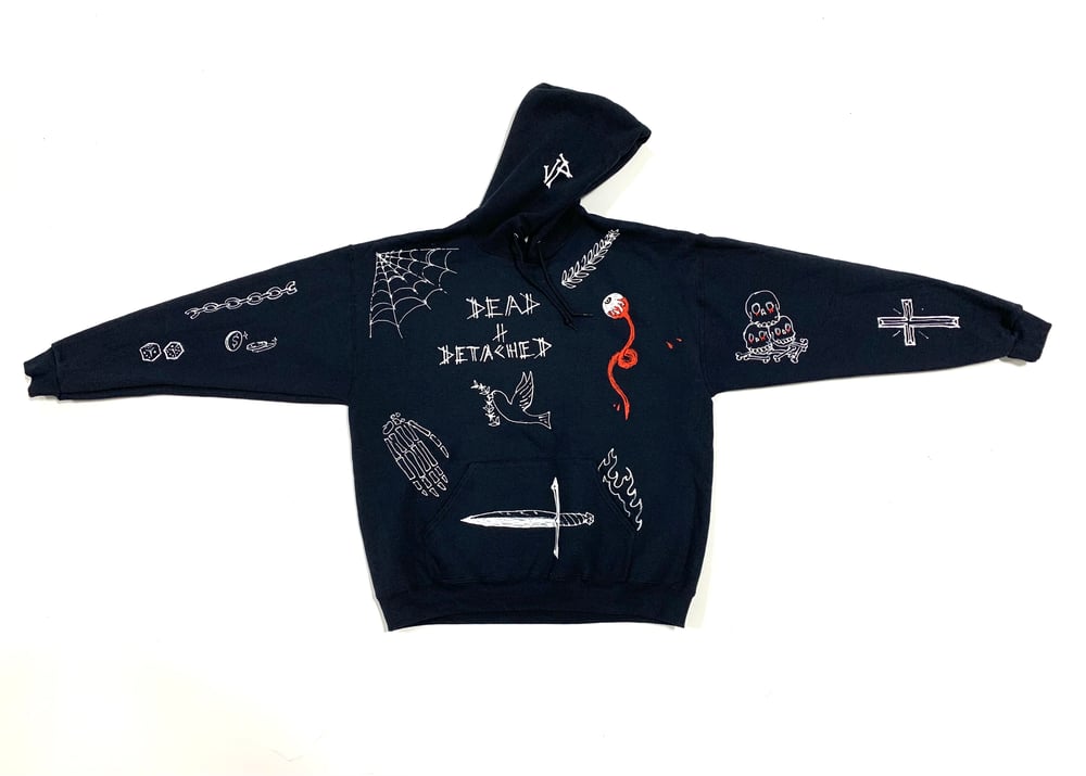 Image of Tattoo flash hoodie 