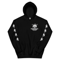 Image 1 of Spiritual Renegade White Print Hoodie 