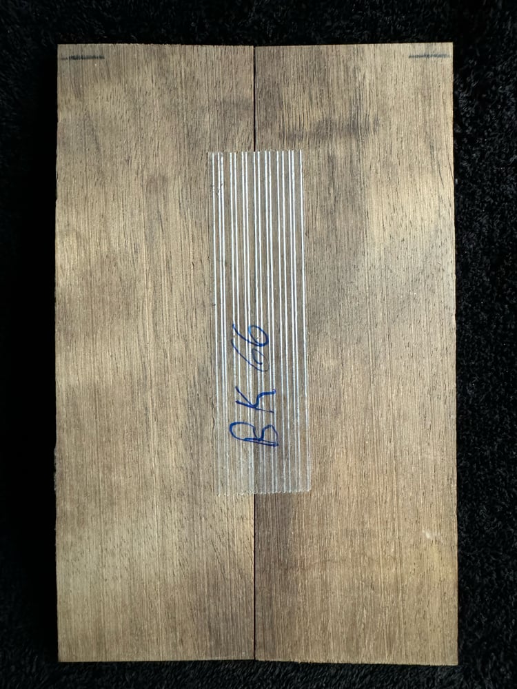 Image of Budget Curly Koa Knife Scales BK-66