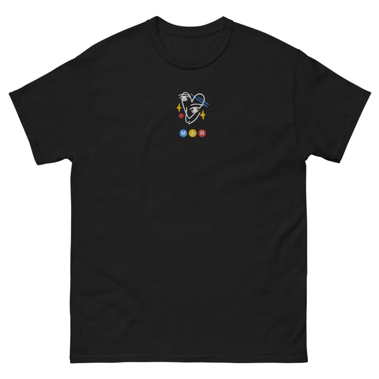 Camiseta Máximo Amor Corazón bordado claro