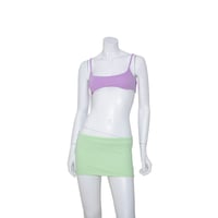 Image 1 of ANM260010 BRALETTE TOP LILAC