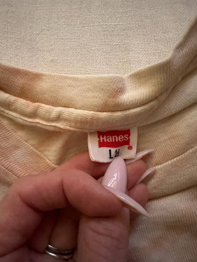 early 1970s Grateful Dead wake of the flood concert tour t shirt band tee