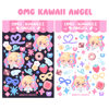 Needy Streamer Overload KAngel Sticker Sheet