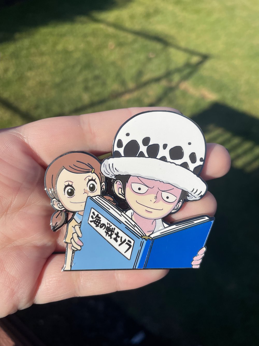 Image of Nerding Out Law Enamel Pin