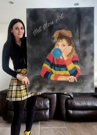 Image 5 of 'Debbie Doesn't Care' Original 
