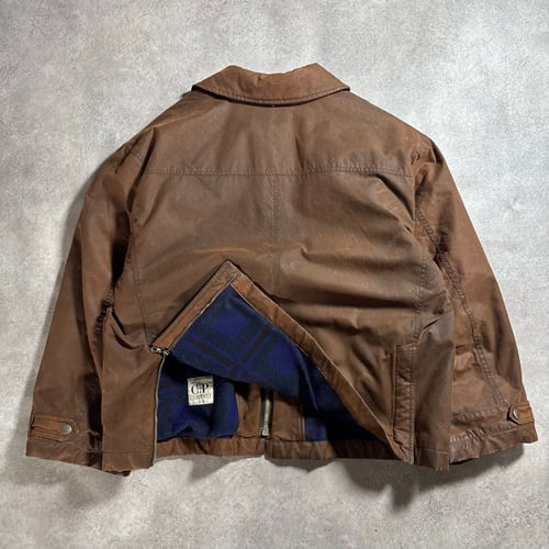 Image of 1994 CP Company Resin Coated Waxed Jacket, Size Large 