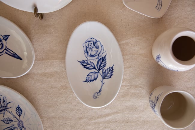 Rose Plate