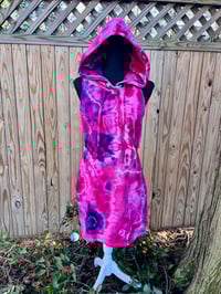 Image 1 of Sneaky ⭕️ Racerback Hoodie Dress Large