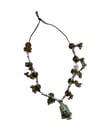 vintage nomadic coin and bell necklace 