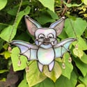 Iridescent White Bat 