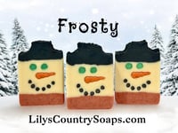 Image 1 of Frosty Goat Milk Soap