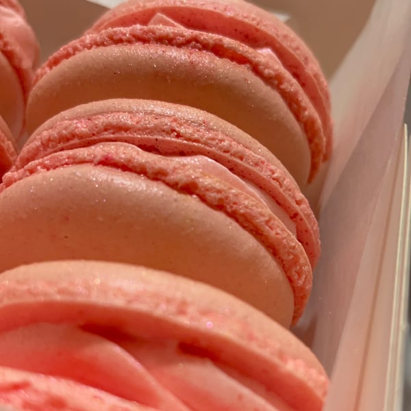 Image of 1 Dozen Strawberry Macarons