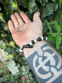 Image 4 of Bog oak and Antler bracelet 