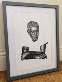 Image 2 of Anthony Bourdain - Limited Edition of 25 - A3