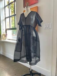 Image 2 of Holly Stalder Black Silk Organza Cloud Dress 