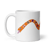 Snake Mug in white