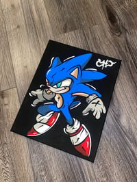 Sonic Canvas Painting 