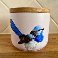 Image 1 of Pink Superb Fairywren Canister
