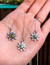 GREEN TURQUOISE & TOURMALINE STARS