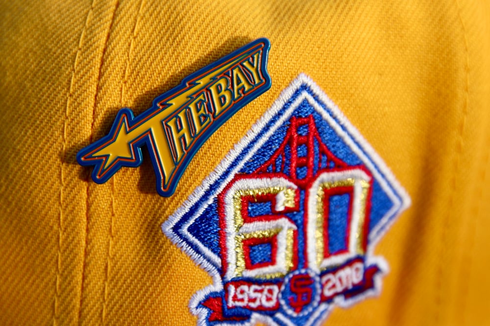 Image of All Star v2 Pin - Light Navy