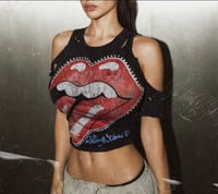 Image 1 of R Reworked Thrashed Rolling Stones Tee