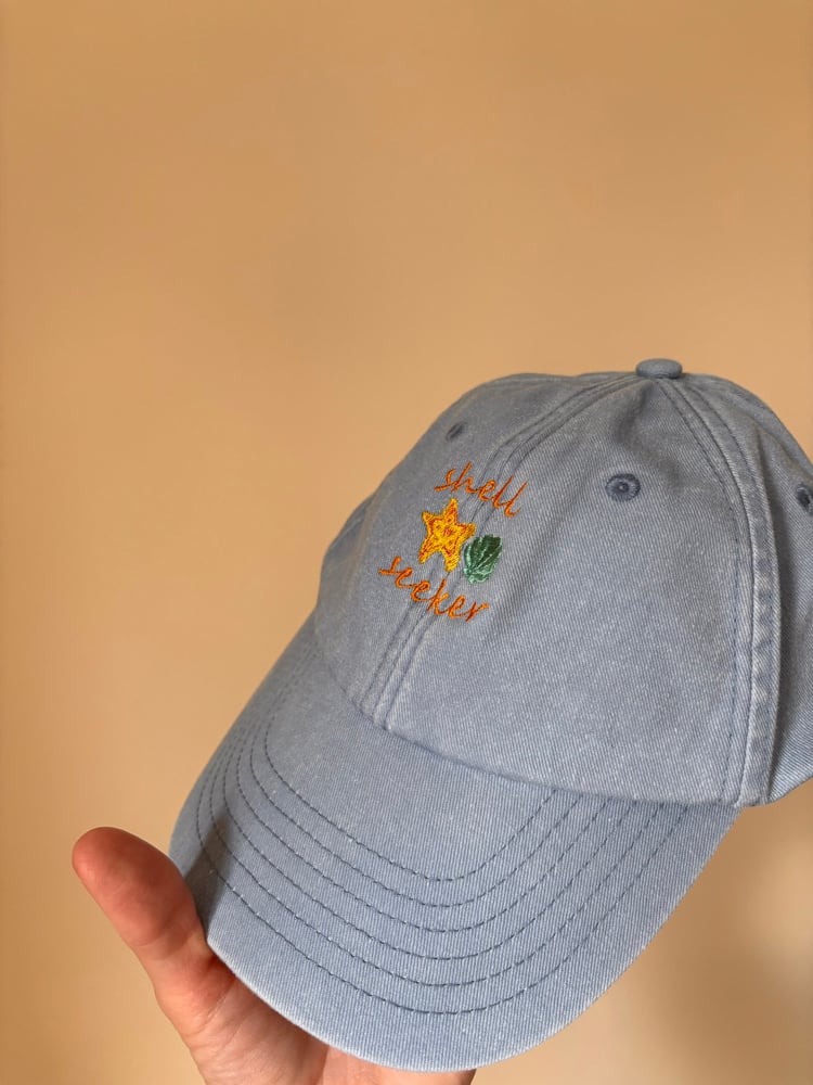 Image of ADULT light denim cap