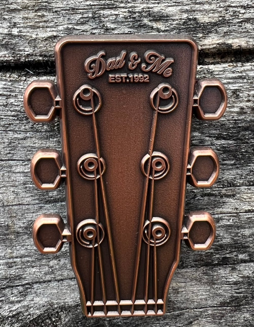 Billy Strings Dad & Me D-93 Martin Guitar Headstock 