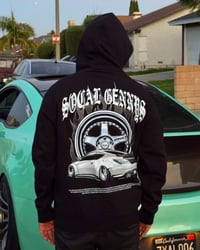 Image 4 of HEAVYWEIGHT PREMIUM GENESIS COUPE BLACK HOODIE
