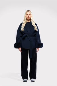 Image 3 of Milan Coat Navy