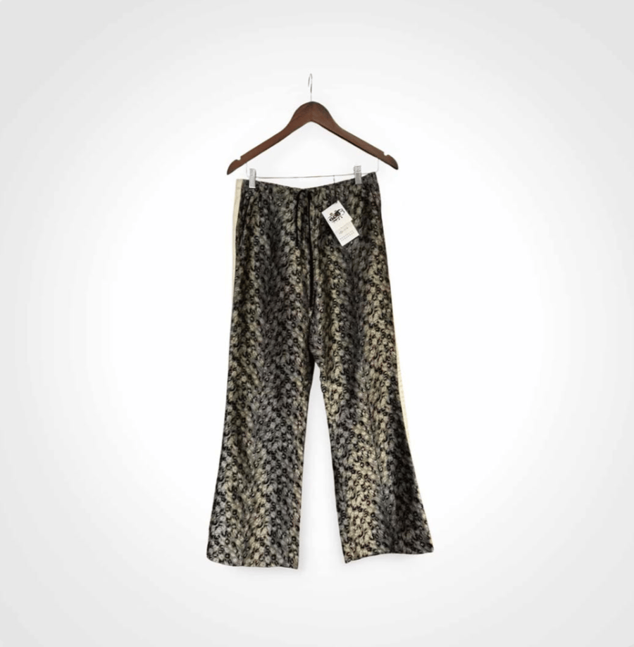 Image of Needles S.L. W.U. Boot-Cut Leopard Print Pants 