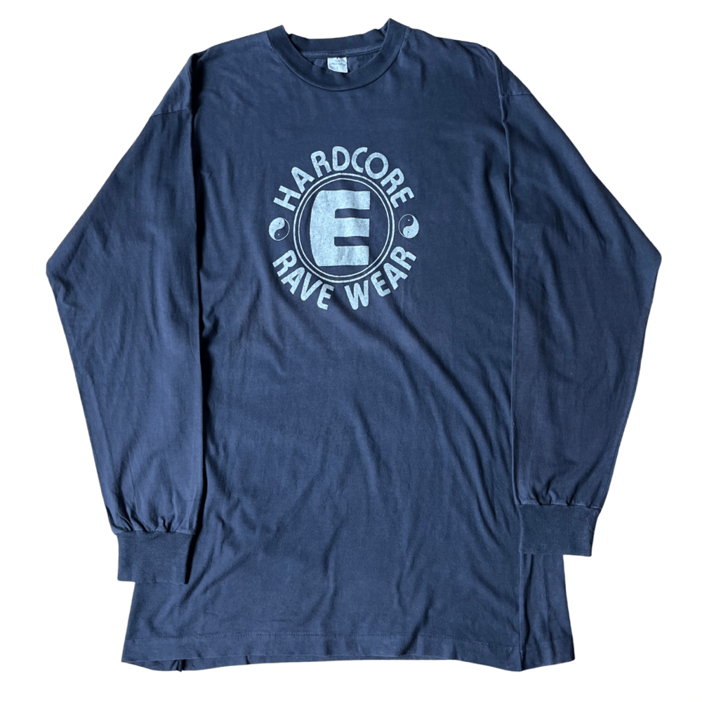 Image of Hardcore Rave Wear early 90s longsleeve T shirt: Large