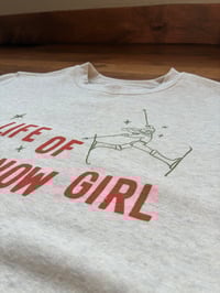 Image 2 of Life of a Snow Girl Skier Adult Crew